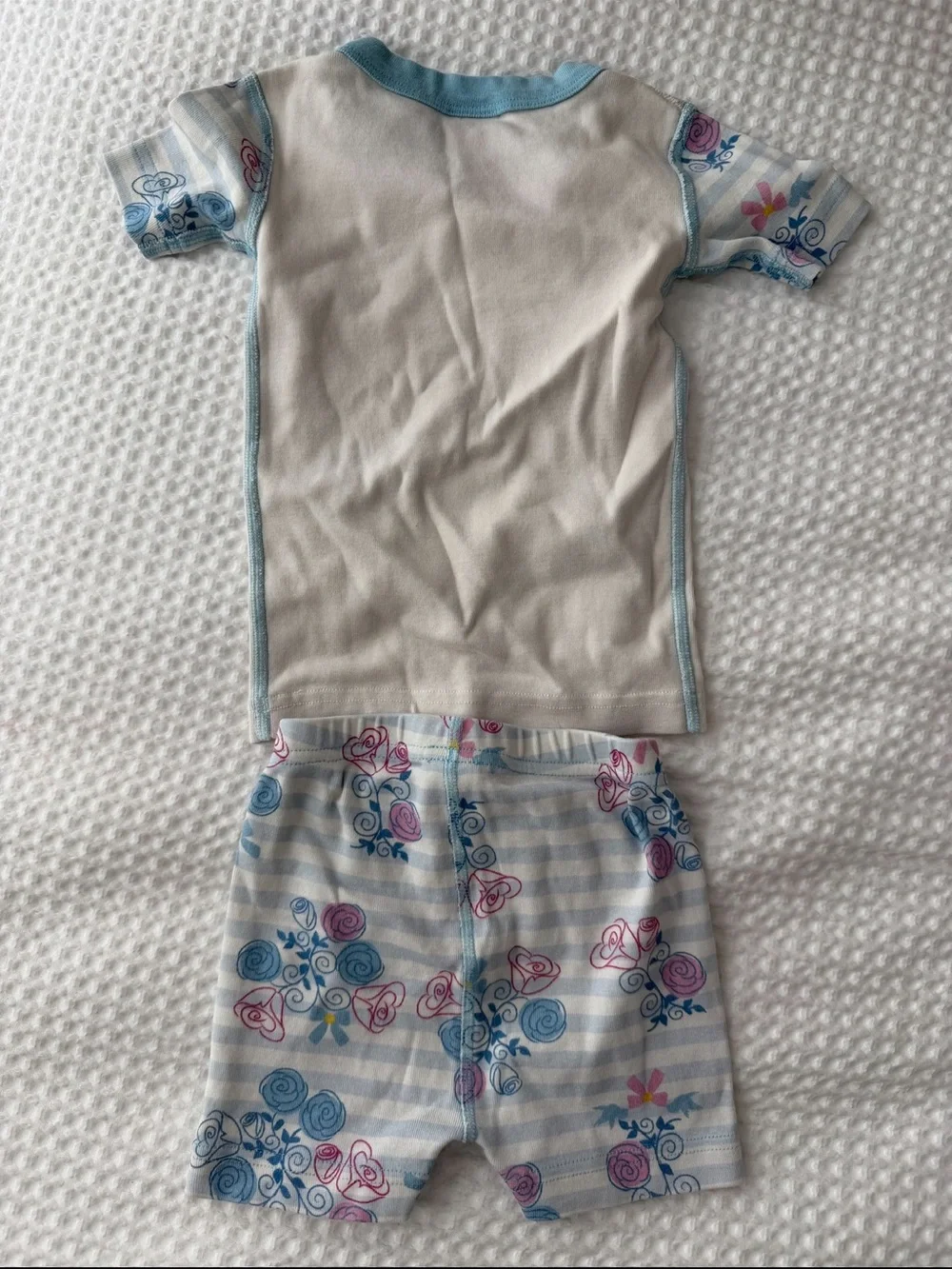 Hanna Andersson Disney Collection Cinderella Organic Cotton Pajama set 3T girl